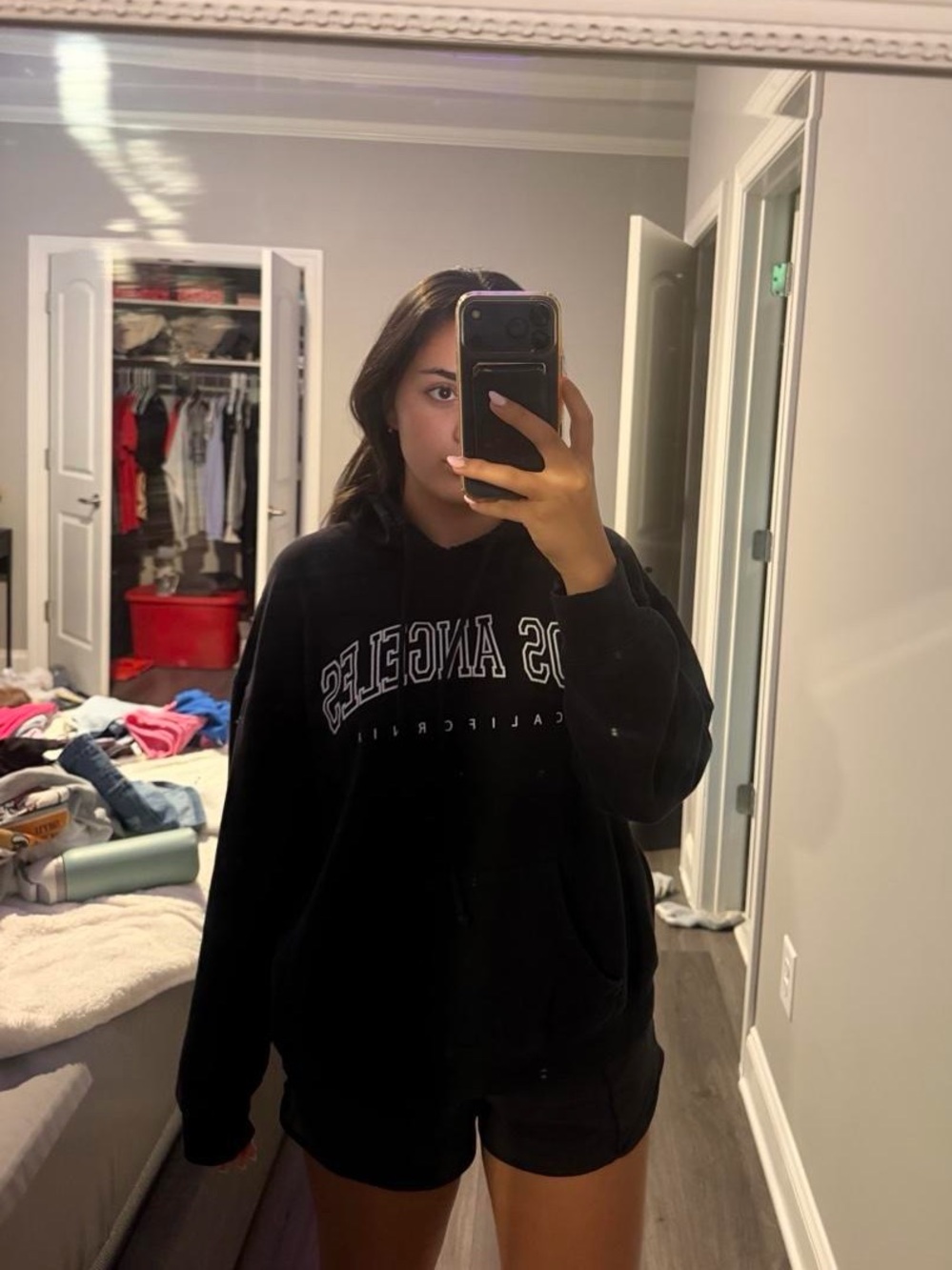 Black Los Angeles Hoodie